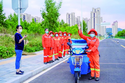 致敬“城市美容师” 家园因你而美丽